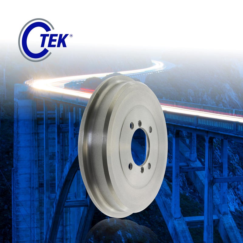 Centric Parts Centric C-Tek Standard Rear Replacement Brake Drum for Select Ford Model Years (123.65028) - Image 2